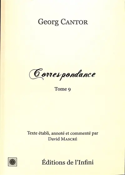 Correspondance. Vol. 9