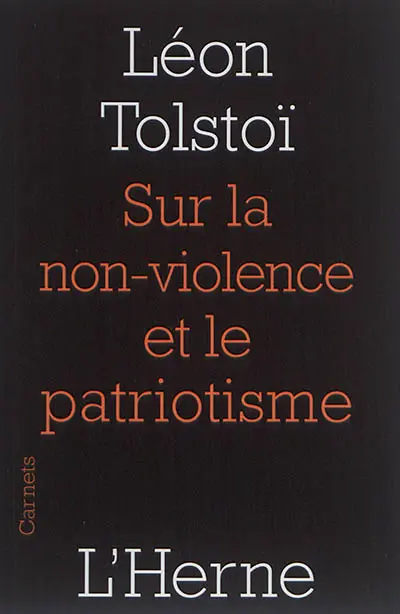 Sur la non-violence et le patriotisme