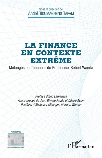 La finance en contexte extrême : mélanges en l'honneur du professeur Robert Wanda