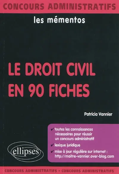 Le droit civil en 90 fiches