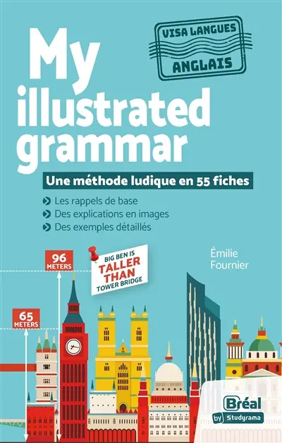 My illustrated grammar : une méthode ludique en 55 fiches