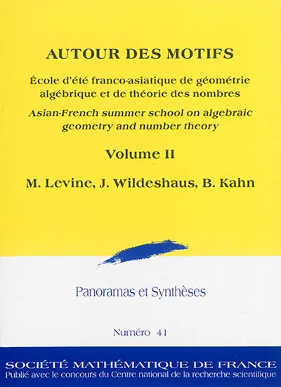Autour des motifs : volume II