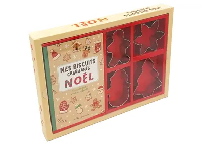 Mes biscuits craquants Noël : 15 recettes faciles à réaliser en famille !