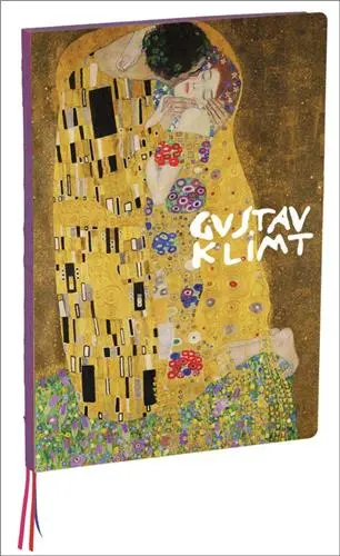 The Kiss : Gustav Klimt A4 Notebook
