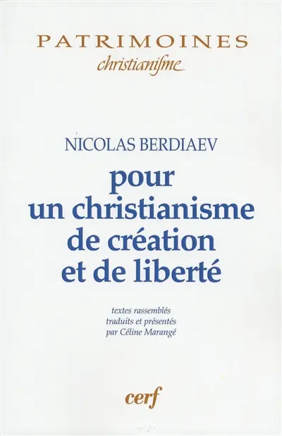 Pour un christianisme de création et de liberté