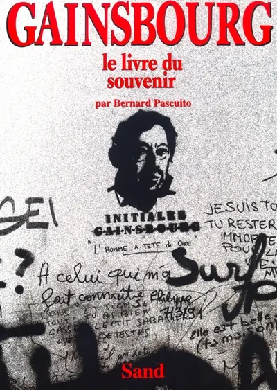 Gainsbourg : le livre du souvenir