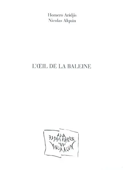 L'oeil de la baleine : poèmes
