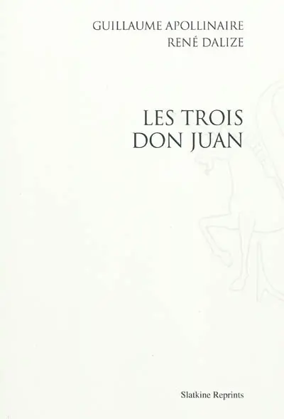 Les trois Don Juan