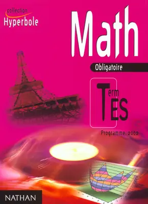 Maths terminale ES, programme 2002 : enseignement obligatoire