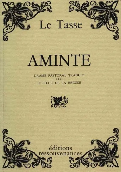 Aminte : drame pastoral