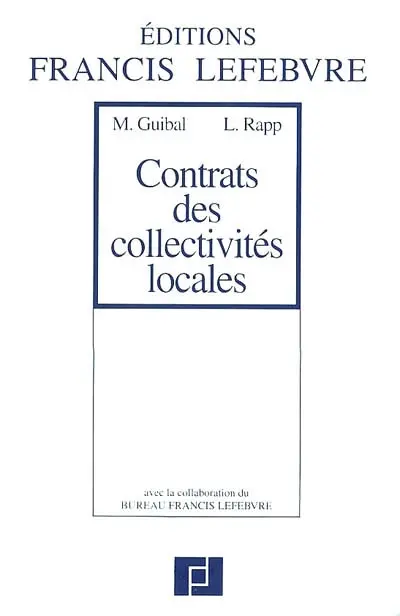 Contrats des collectivités locales