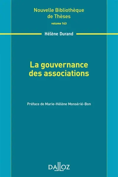 La gouvernance des associations