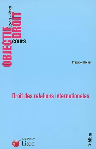 Droit des relations internationales