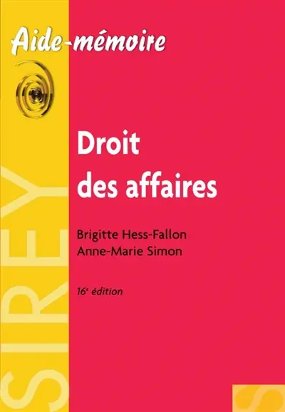 Droit des affaires