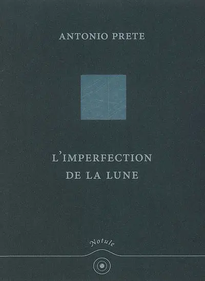 L'imperfection de la lune
