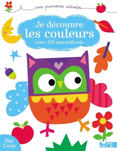 Je découvre les couleurs : avec 150 autocollants