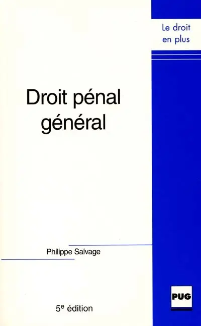 Droit pénal général
