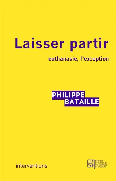 Laisser partir : euthanasie, l'exception