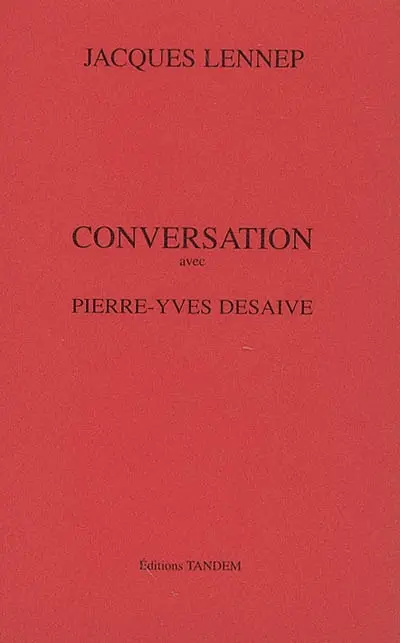 Conversation avec Pierre-Yves Desaive