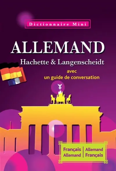 Dictionnaire mini français-allemand, allemand-français : avec un guide de conversation