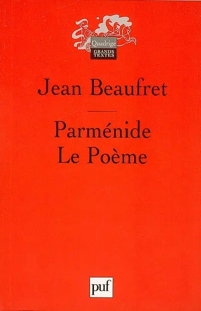 Parménide, Le poème