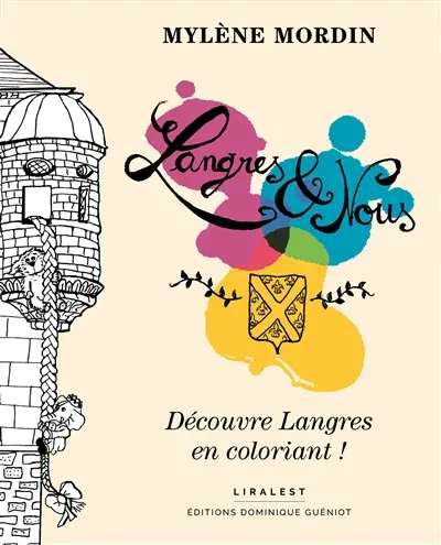Langres & nous : découvre Langres en coloriant !