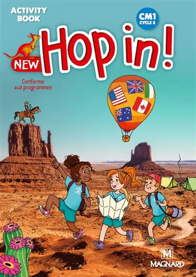 New hop in ! CM1, cycle 3 : activity book : conforme aux programmes