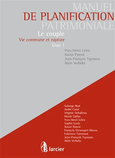 Le couple : vie commune