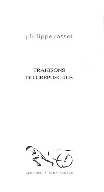 Trahisons du crépuscule