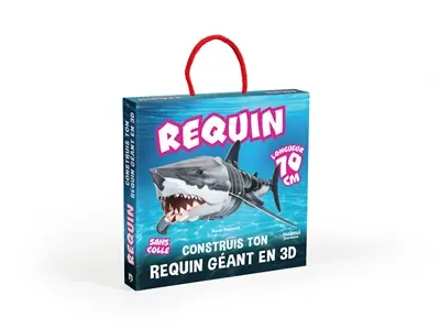 Requin : Construis ton requin géant en 3D