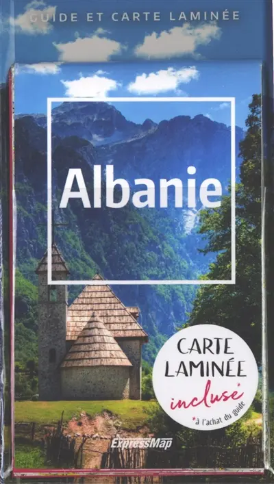 Albanie : guide et carte laminée