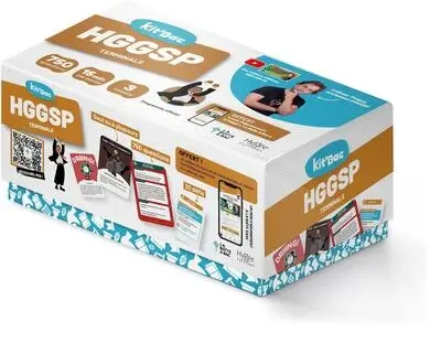 Kit'bac HGGSP terminale : 750 questions, 15 min par session, 3 niveaux : programme officiel