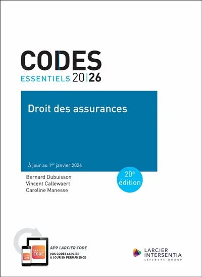 Droit des assurances 2026