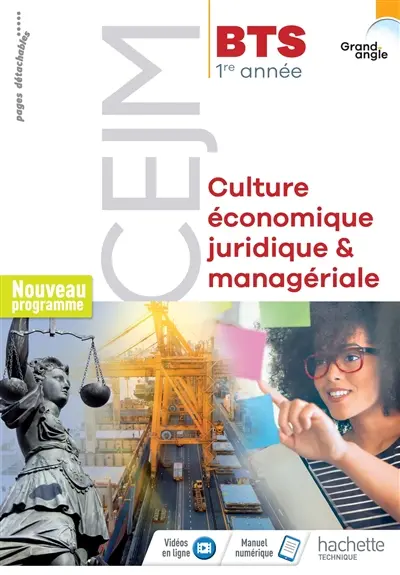 Culture économique, juridique et managériale, BTS 1re année : nouveau programme