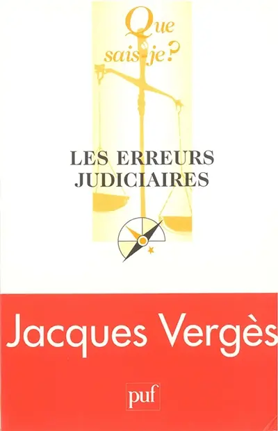 Les erreurs judiciaires