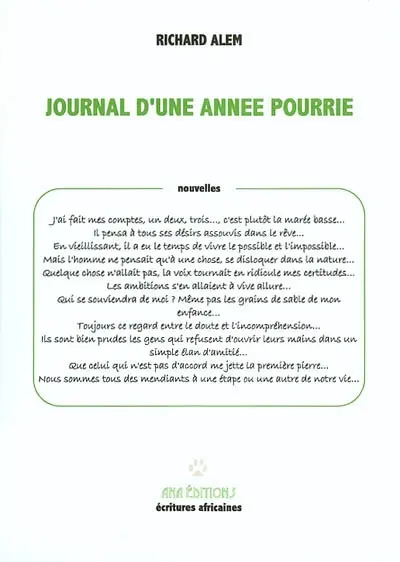 Journal d'une année pourrie