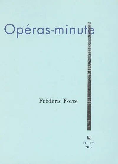 Opéras-minute