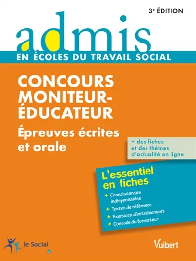 Concours moniteur-éducateur : épreuves écrites et orale