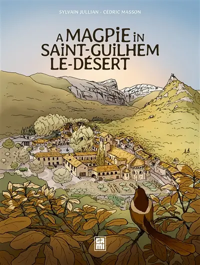 A magpie in Saint-Guilhem-le-Désert