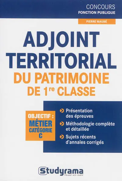 Adjoint territorial du patrimoine de 1re classe : catégorie C