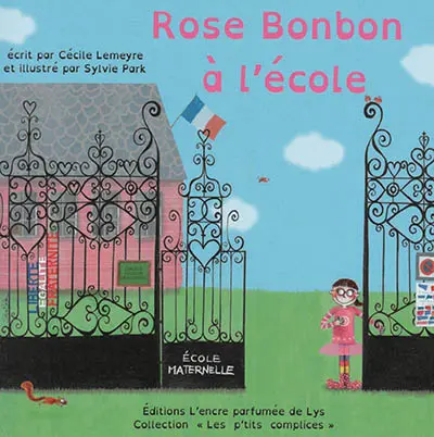 Rose Bonbon à l'école