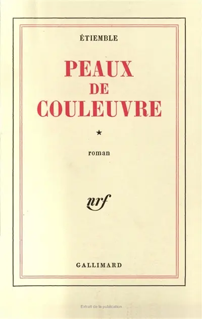 Peaux de couleuvre