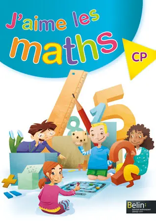 J'aime les maths, CP : cahier-livre