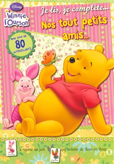 Winnie l'ourson, je lis, je complète : avec plus de 80 autocollants
