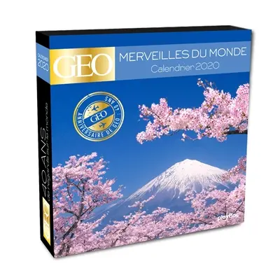 Merveilles du monde : calendrier 2020 spécial 40 ans Géo