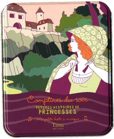 Comptines du soir. Petites histoires de princesses