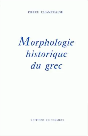 Morphologie historique du grec