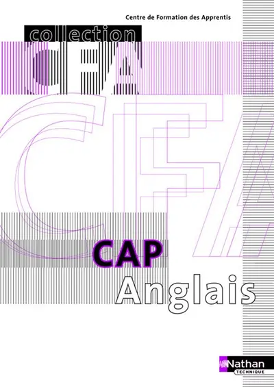 CAP Anglais : cahier de l'élève