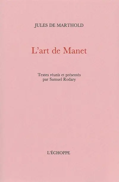 L'art de Manet