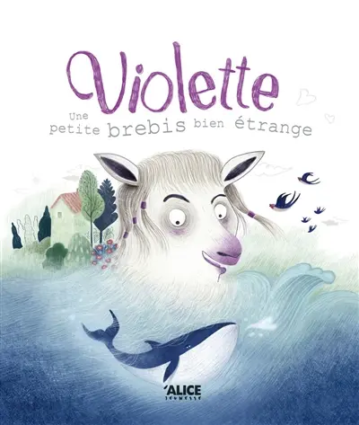 Violette : une petite brebis bien étrange